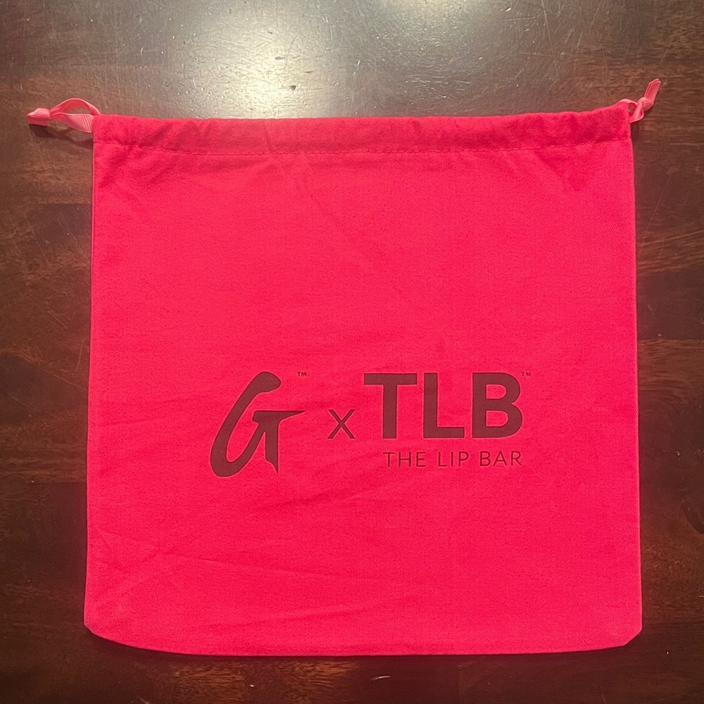 Glamaholic+The Lip Bar Collab Drawstring Bag